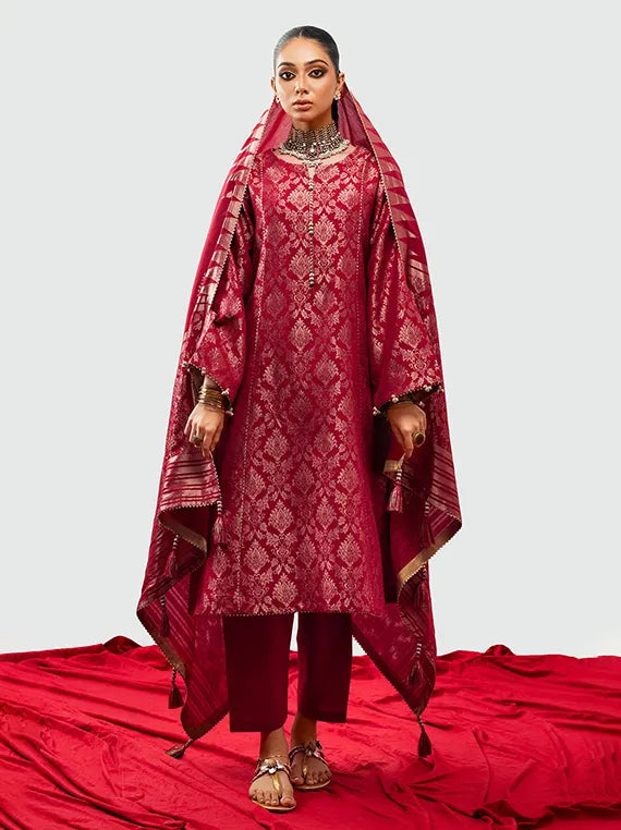 Gul Ahmed Jacquard Winter Collection 2025 (MJ-52044)