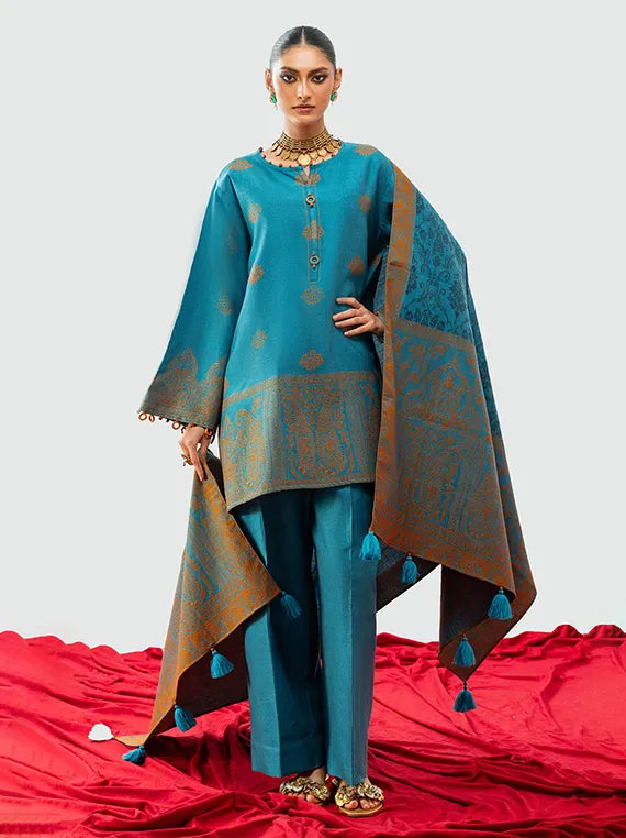 Gul Ahmed Jacquard Winter Collection 2025 (MJ-52050)