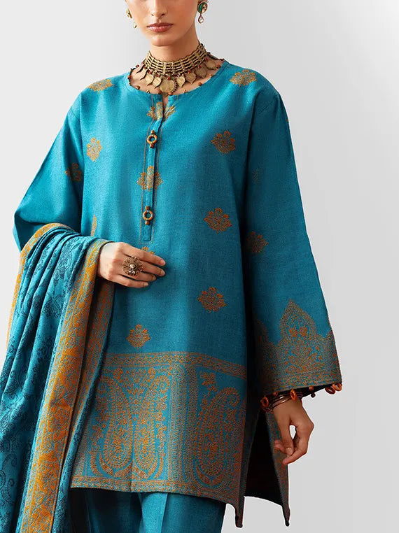 Gul Ahmed Jacquard Winter Collection 2025 (MJ-52050)