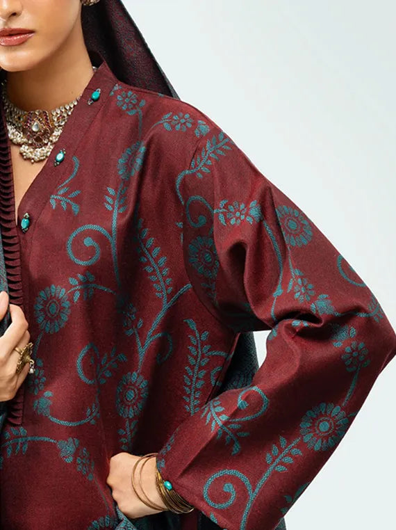 Gul Ahmed Jacquard Winter Collection 2025 (MJ-52051)