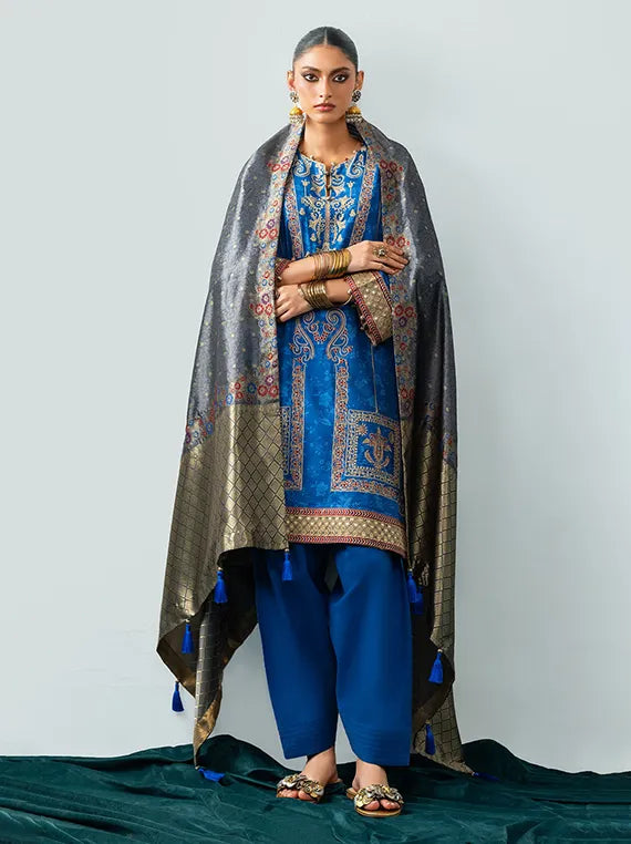 Gul Ahmed Jacquard Winter Collection 2025 (SP-52096)