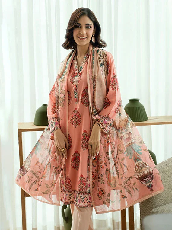 Gul Ahmed Printed Lawn Breeze Collection 2026 (CLP-52286)