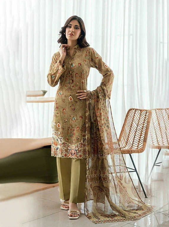 Gul Ahmed Printed Lawn Breeze Collection 2026 (CLP-52288)