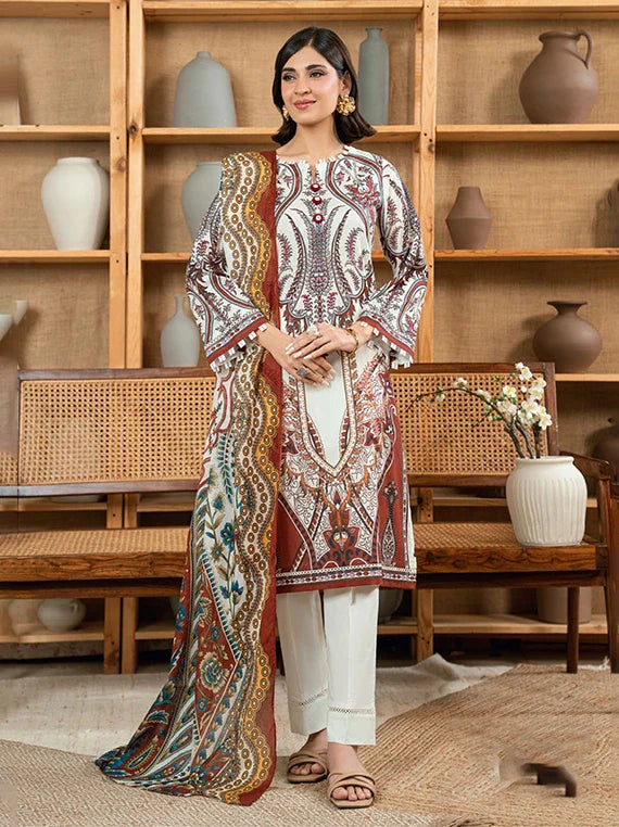 Gul Ahmed Printed Lawn Breeze Collection 2026 (CLP-52289)