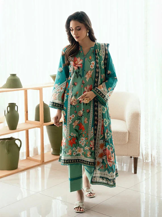Gul Ahmed Printed Lawn Breeze Collection 2026 (CLP-52292)