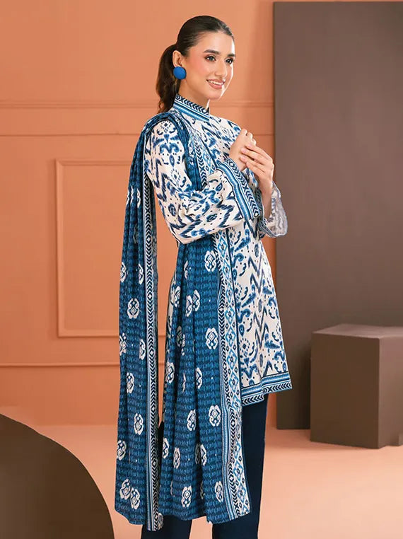Gul Ahmed Printed Linen Collection 2025 (LT52014)