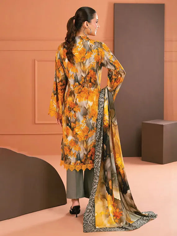 Gul Ahmed Printed Linen Collection 2025 (LT52025)