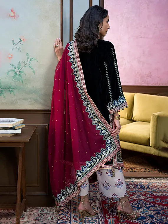 Gul Ahmed Whispers of Winter Unstitched Collection'26 (WV-62003)