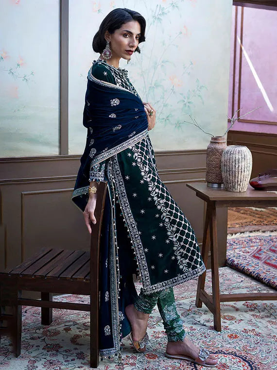 Gul Ahmed Whispers of Winter Unstitched Collection'26 (WV-62004)