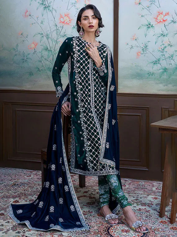Gul Ahmed Whispers of Winter Unstitched Collection'26 (WV-62004)