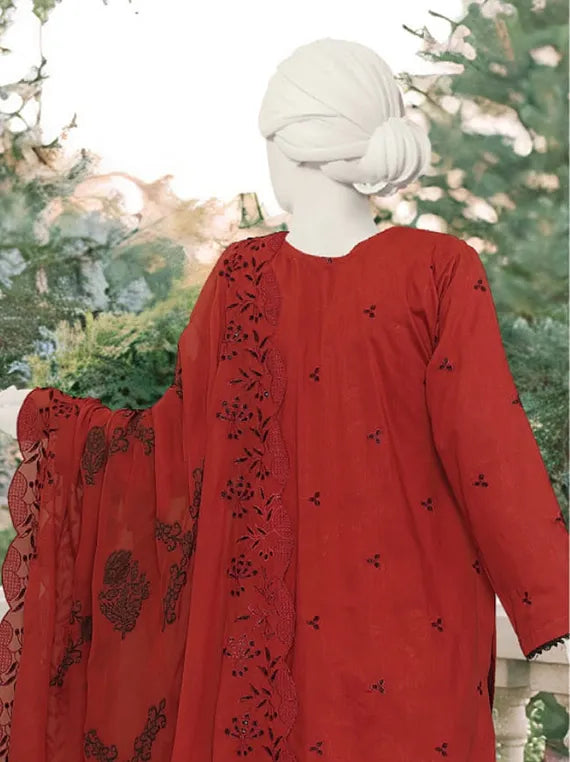 Gulaboo Embroidered Viscose Collection 2025 by ABC (D-01)
