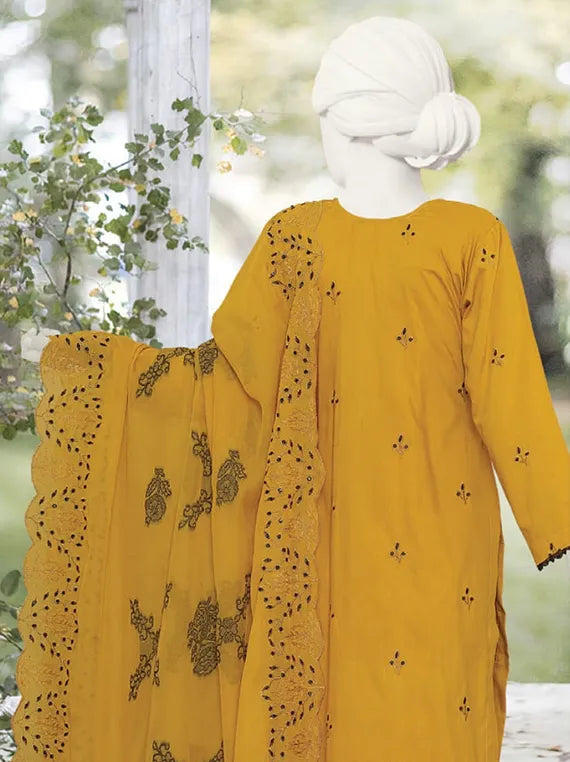 Gulaboo Embroidered Viscose Collection 2025 by ABC (D-07)