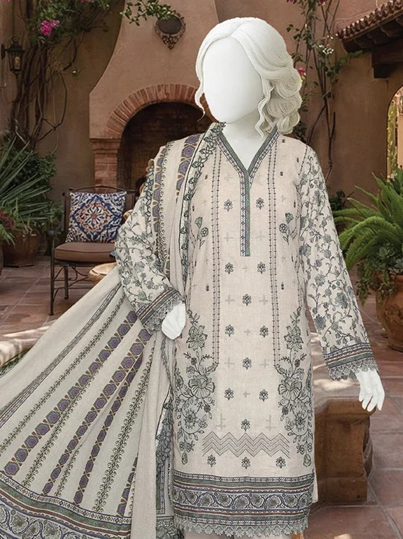 HAREEM by ABC Fancy Zari Lawn Collection 2026 (D-05)