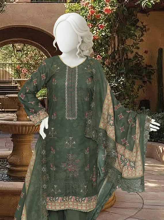 HAREEM by ABC Fancy Zari Lawn Collection 2026 (D-09)