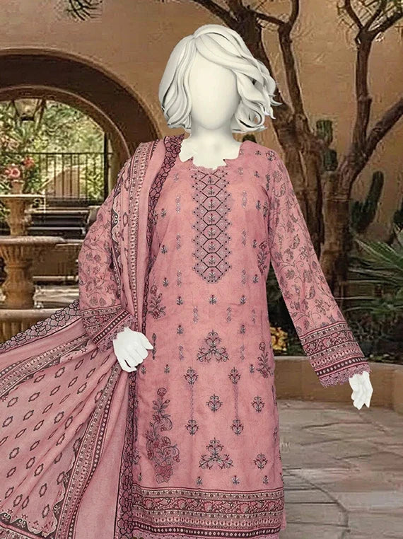 HAREEM by ABC Fancy Zari Lawn Collection 2026 (D-11)