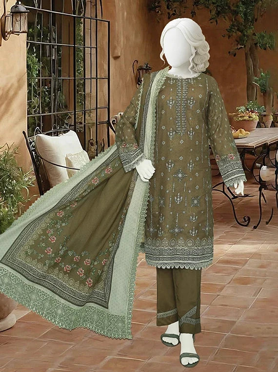 HAREEM by ABC Fancy Zari Lawn Collection 2026 (D-12)