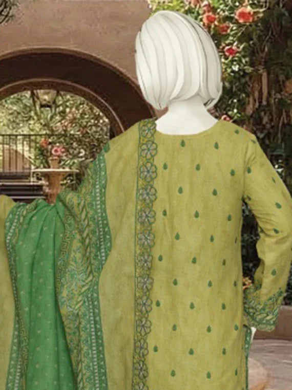 HAREEM Printed Embroidered Lawn Collection 2026 By ABC (D-02)