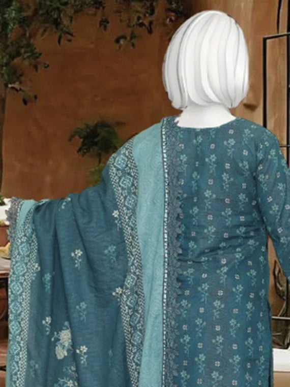 HAREEM Printed Embroidered Lawn Collection 2026 By ABC (D-07)