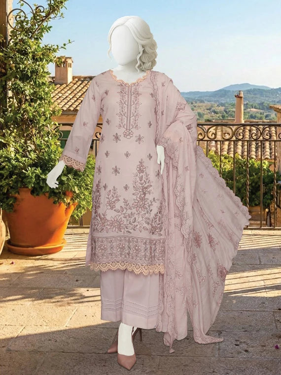 HAYAT Embroidered Slub Lawn Collection 2026 By ABC