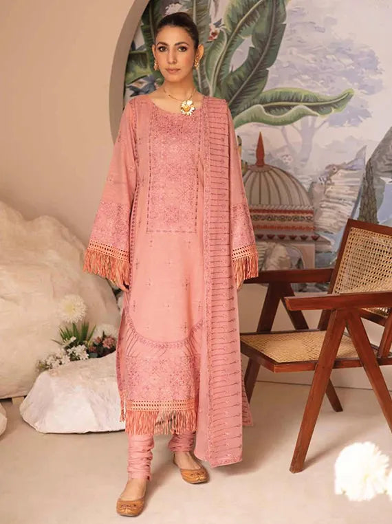 Hania Karandi Lawn Collection 2025 By Noor E Fajar (KR-199)