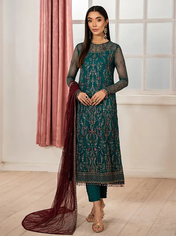 Heer Embroidered Net Collection 2025 by Zarif