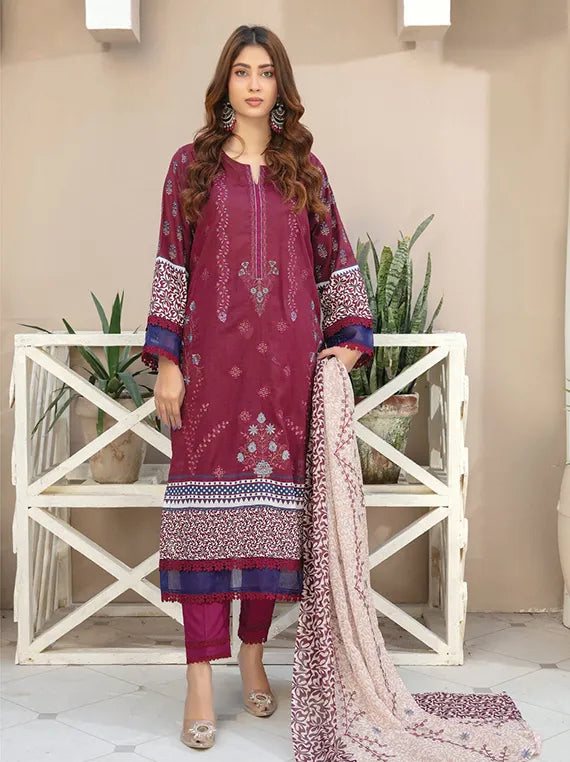 Husn e Jahan Embroidered Lawn Collection 2025 by Bin Rashid