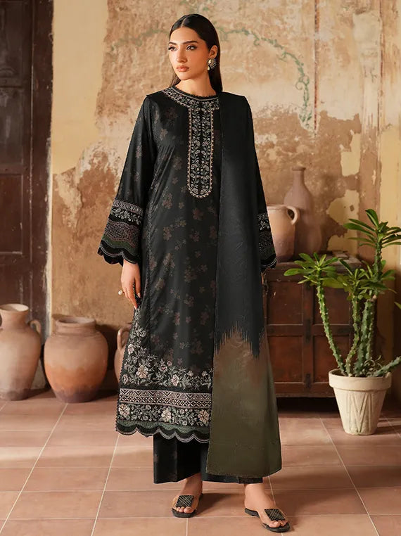 IZNIK Pre-Fall Embroidered Viscose Linen Collection 2025 (IPF-06)