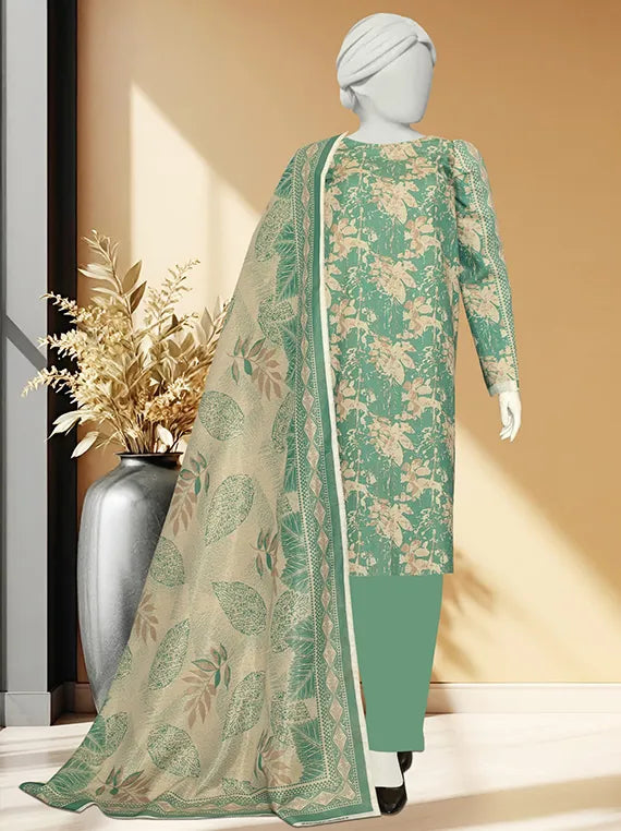 JHURMAT Printed Khaddar Zarri Collection 2025 Vol-09 by ABC (D-02)