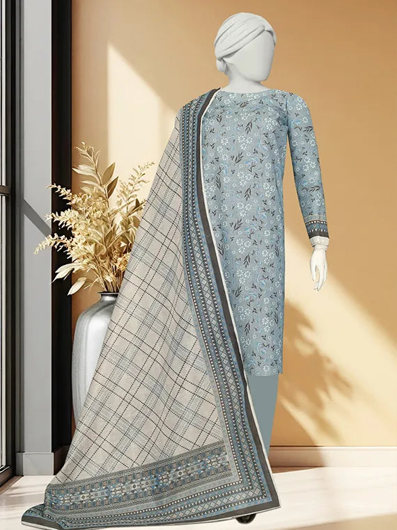 JHURMAT Printed Khaddar Zarri Collection 2025 Vol-09 by ABC (D-06)