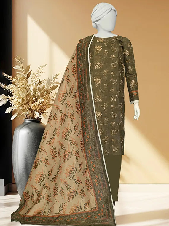 JHURMAT Printed Khaddar Zarri Collection 2025 Vol-09 by ABC (D-10)