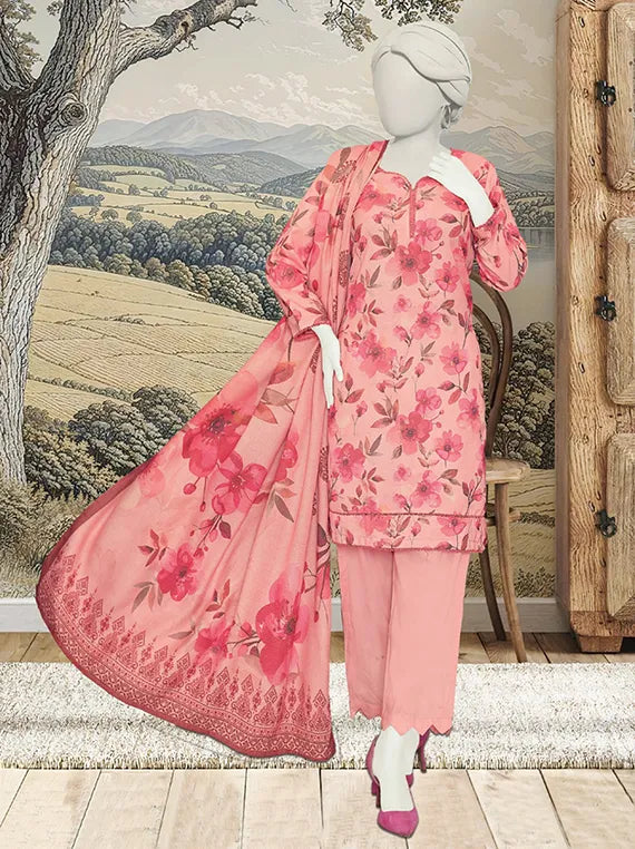 JIA by ABC Printed Dhanak Bana Dora Collection 2025 (D-1256)