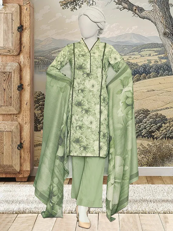 JIA by ABC Printed Dhanak Bana Dora Collection 2025 (D-1258)