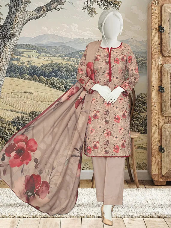 JIA by ABC Printed Dhanak Bana Dora Collection 2025 (D-1259)