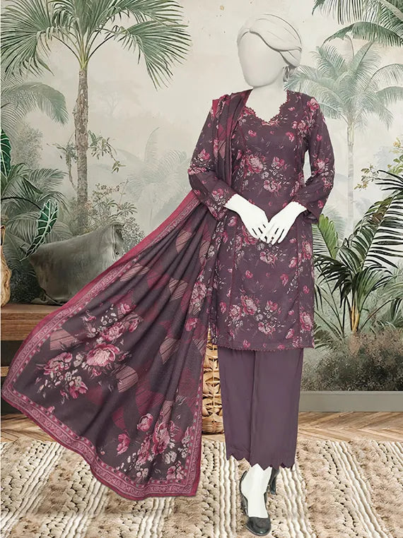 JIA by ABC Printed Dhanak Bana Dora Collection 2025 (D-1264)