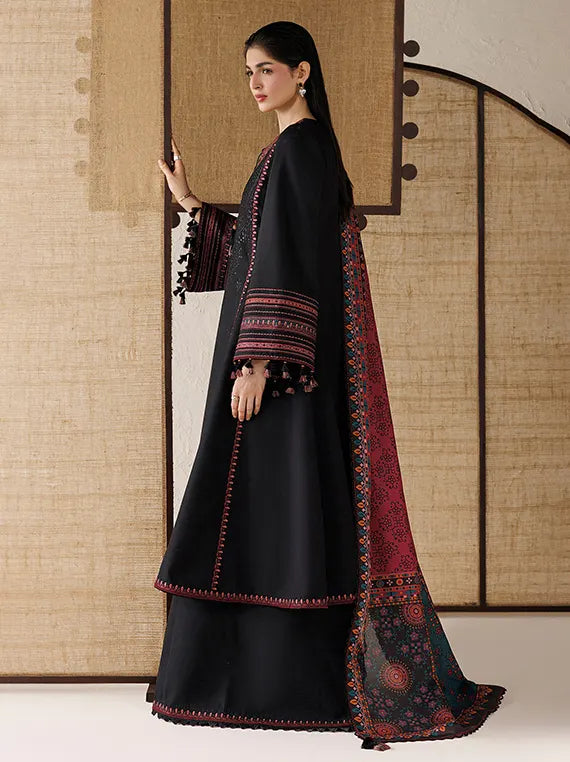Jazmin Embroidered Khaddar Unstitched Winter'26 Drop-II (UW-0253)