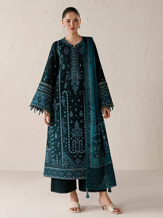 Jazmin Embroidered Khaddar Unstitched Winter'26 Drop-II (UW-0280)