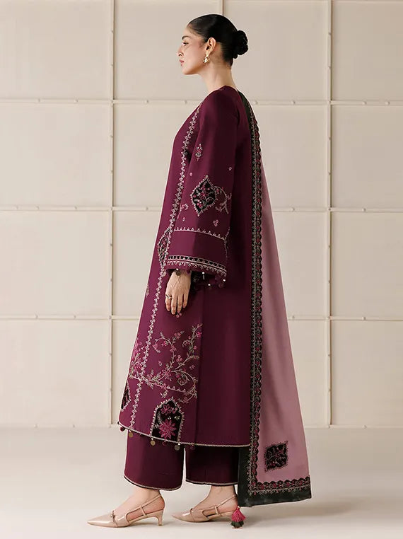 Jazmin Embroidered Khaddar Unstitched Winter'26 Drop-II (UW-0288)