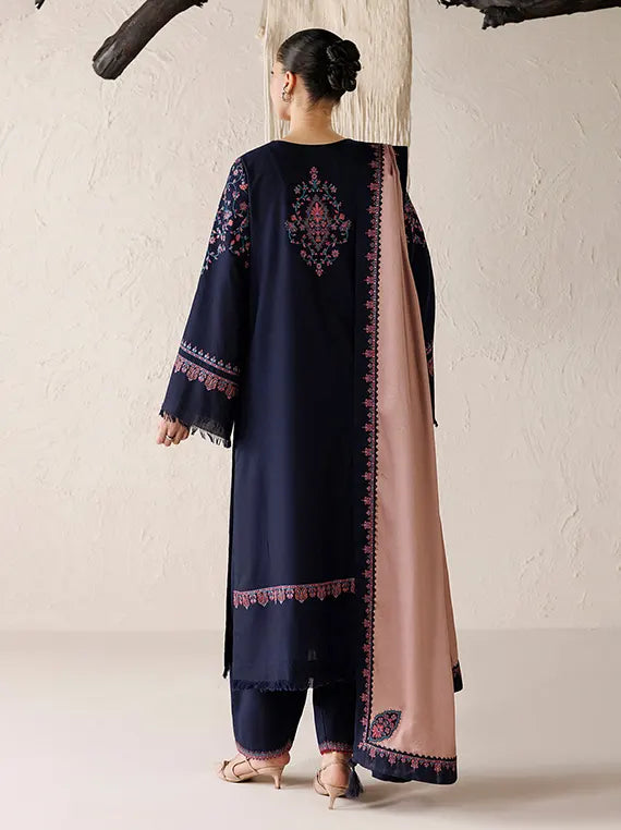 Jazmin Embroidered Khaddar Unstitched Winter'26 Drop-II (UW-0290)