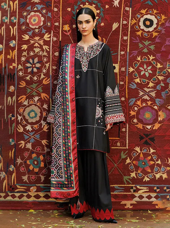 Jazmin Winter Embroidered Viscose Unstitched Collection'26 Drop-I (UW-0265)