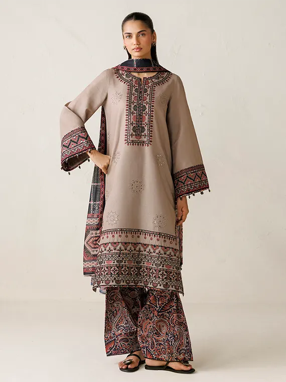 Jazmin Winter Embroidered Viscose Unstitched Collection'26 Drop-I