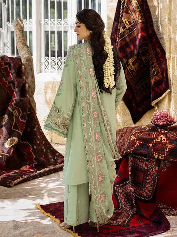 KAHF Embroidered Karandi Collection 2026 (KKH-01 PRIMROSE)