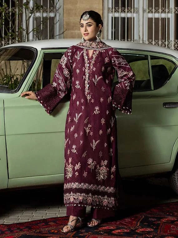 KAHF Embroidered Karandi Collection 2026