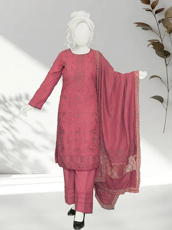 KALLI by ABC Embroidered Dhanak Collection 2025  (D-814)