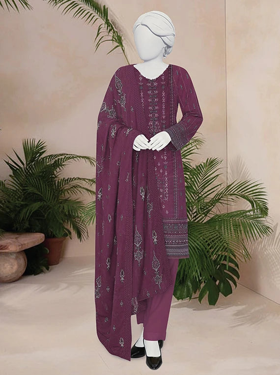 KANGAN by Abc Embroidered Lawn Collection 2026 (D-07)
