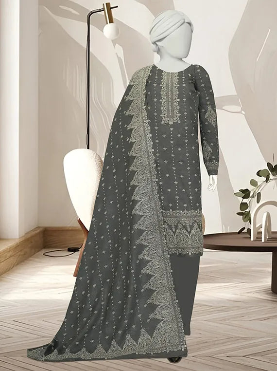 KASHMIRA Printed Dhanak Zarri Collection 2025 Vol-19 by ABC (D-02)