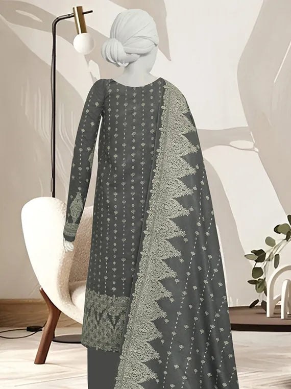 KASHMIRA Printed Dhanak Zarri Collection 2025 Vol-19 by ABC (D-02)