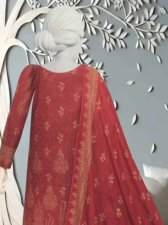 KASHMIRA Printed Dhanak Zarri Collection 2025 Vol-20 by ABC (D-06)