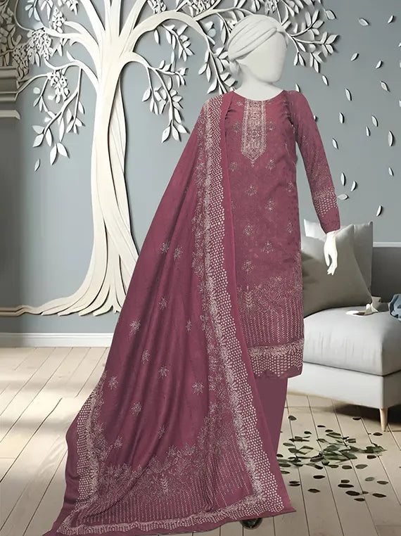 KASHMIRA Printed Dhanak Zarri Collection 2025 Vol-20 by ABC (D-08)