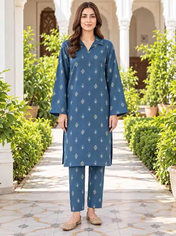 Khaddar Printed Unstitched Collection'26 Vol-01 (U4612SH-SSH-143)