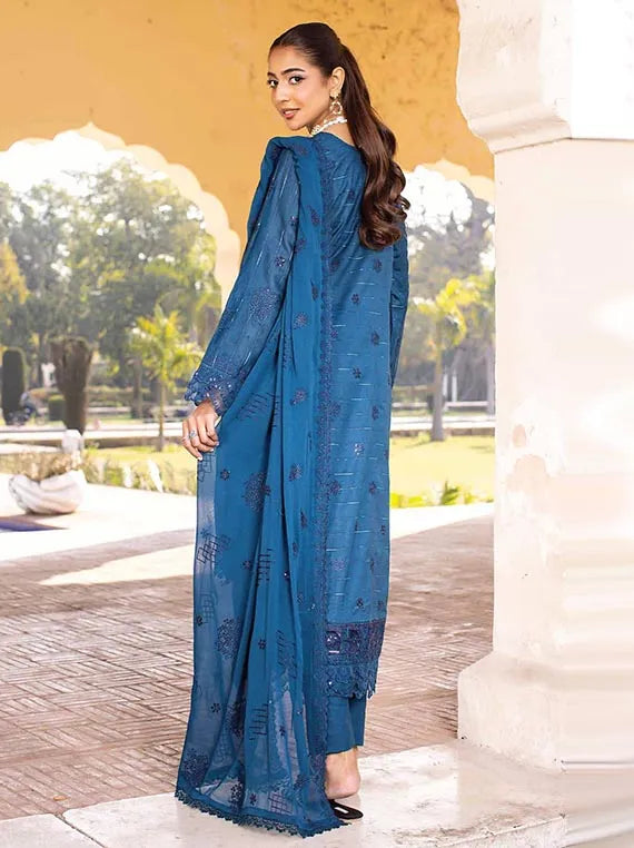 Komal Luxury Lawn Collection 2025 By Riaz Arts (D-03)